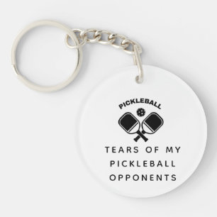 Funny Tears of my Pickleball Opponents Keychain