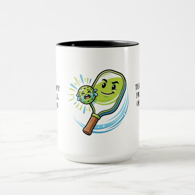 Funny Tears of my Pickleball Opponents  Mug (Center)