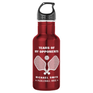 Funny Tears of My Pickleball Opponents Stainless Steel Water Bottle