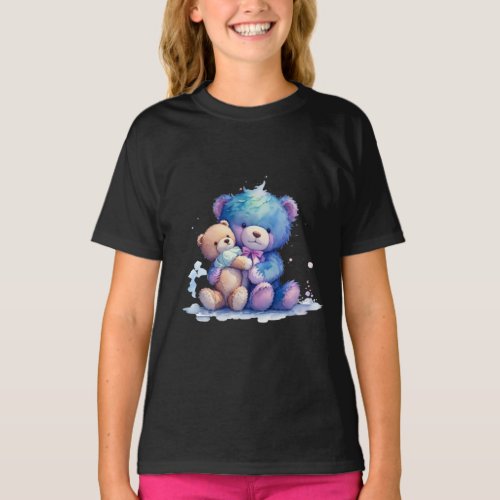 Funny Teddy bears T_shirt 