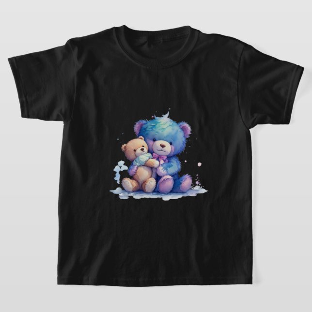 Funny Teddy bears T-shirt  (Laydown)