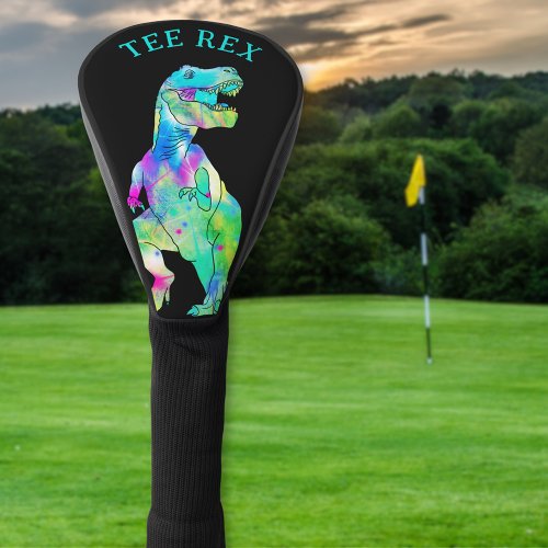 Funny Tee Rex Dinosaur Joke Golf Head Cover