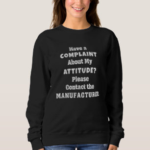 Funny Teenage Girl Sarcastic Moody Teenager Bad At Sweatshirt