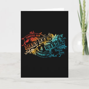 Funny Tennessee-ham Mary Anne & Wandas Strawbe Card