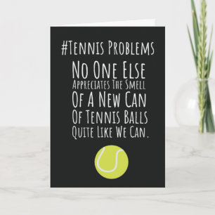 Funny Tennis Cards For Player Court Friend Humor
