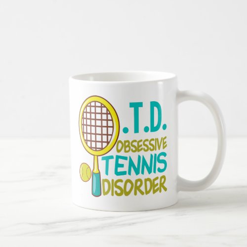 Funny Tennis Coffee Mug