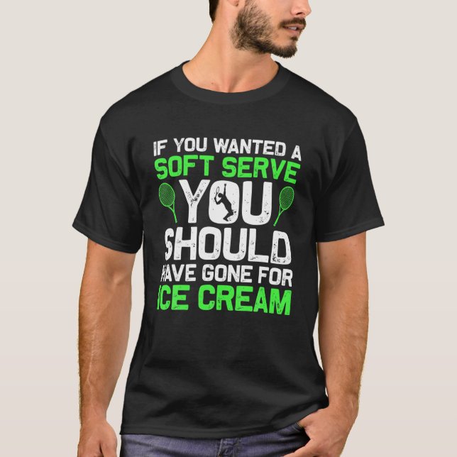 Funny Tennis Gift For Men Women Dad Mom Coach Play T-Shirt (Front)