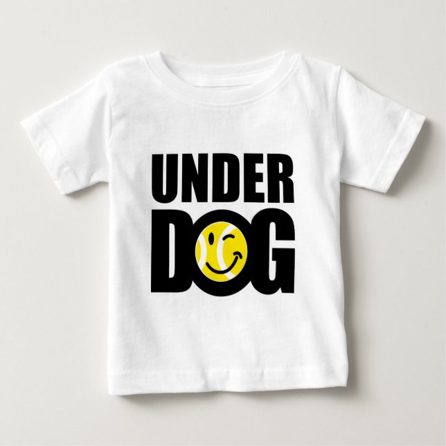 Funny tennis gift with humorous slogan saying baby T-Shirt (Front)