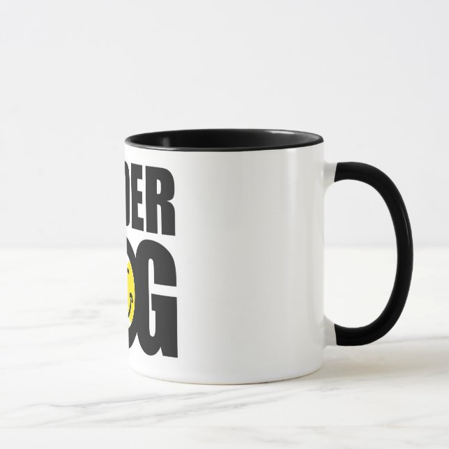 Funny tennis gift with humorous slogan saying mug (Right)