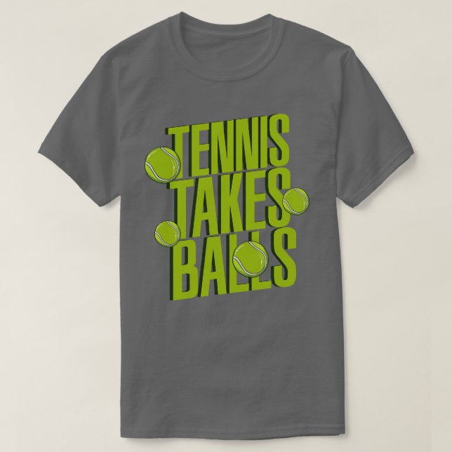 Funny Tennis Lover Gift  T-Shirt (Design Front)