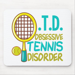 Funny Tennis Mouse Pad