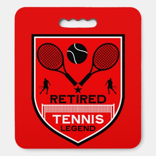 Funny Tennis Player Accessory Gift Seat Cushion