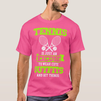 Funny Tennis Playing Tennis Player Sports Racket B T-Shirt
