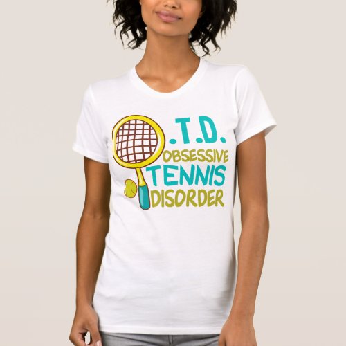 Funny Tennis T_Shirt