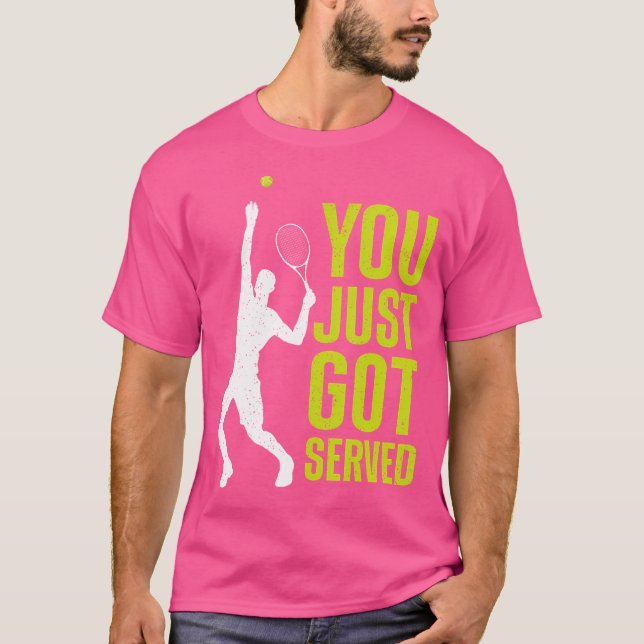 Funny Tennis Tennis Lover Accessories Stuff Unisex T-Shirt (Front)