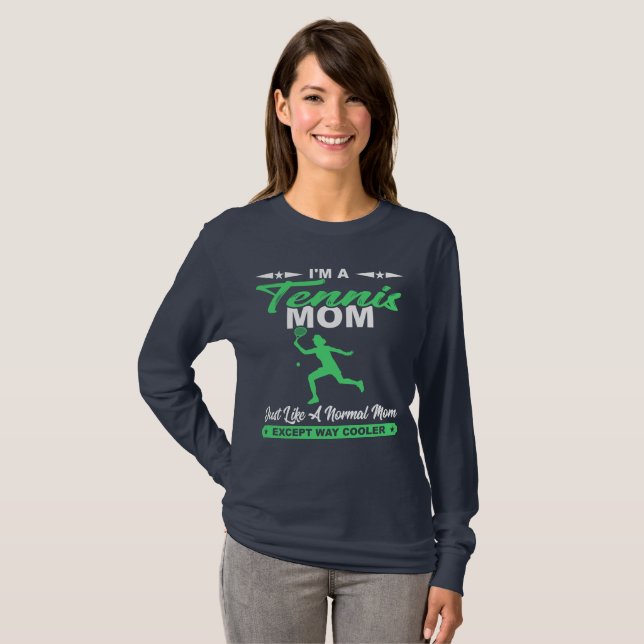 Funny Tennis Tennis Mom Player Gift Shirt (Front Full)