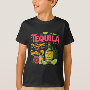 Funny Tequila Drinking Cinco De Mayo Mexican Party T-Shirt
