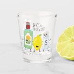 Funny Tequila Lemon And Salt Kawaii Tequila Shot Glass at Zazzle