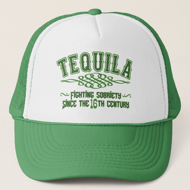 Funny TEQUILA Trucker Hat (Front)