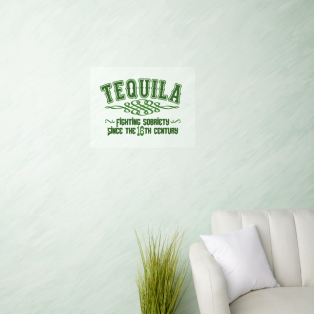 Funny TEQUILA Wall Decal (Living Room)