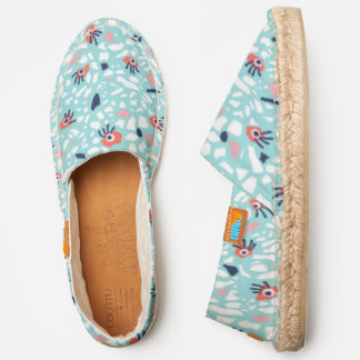 Funny Terrazzo Pattern Kids Espadrilles