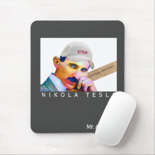 Funny Tesla Personalized Mouse Pad