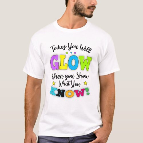 Funny Test Day Mode On Teacher Testing Ideas Schoo T_Shirt