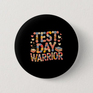 Funny test day warrior bruh science math countdown button