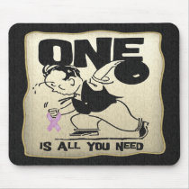 Funny Testicular Cancer Survivor Mouse Pad