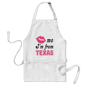 Funny Texas Adult Apron