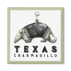 Funny Texas Armadillo Magnet