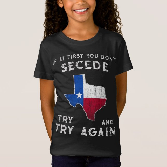 Funny Texas Flag Proud Motivating Texan Texit Team T-Shirt (Front)