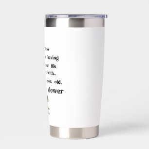 Funny text about women and men insulated tumbler