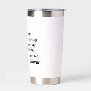 Funny text about women and men. insulated tumbler
