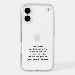 Funny text about women and men. iPhone 16 case