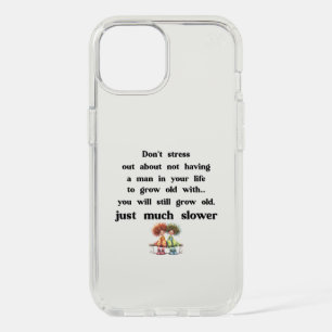 Funny text about women and men iPhone 15 case