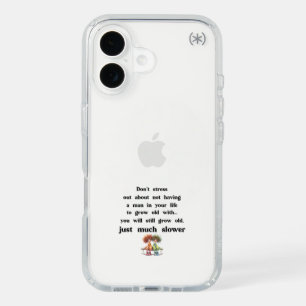 Funny text about women and men iPhone 16 case