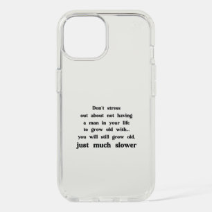 Funny text about women and men. iPhone 15 case