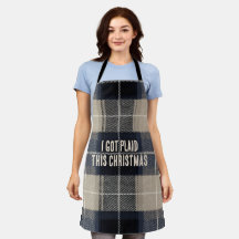 Funny Text Traditional Plaid Nostalgic Tartan