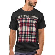 Funny Text Traditional Plaid Nostalgic Tartan