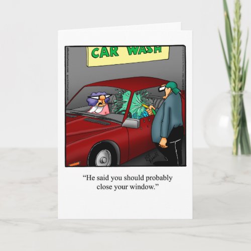 Funny Thank You Greeting Card Spectickles