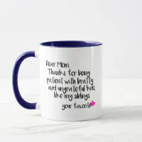 You Are A Great Mom Funny Coffee Mug Mother Day Gifts For Mom