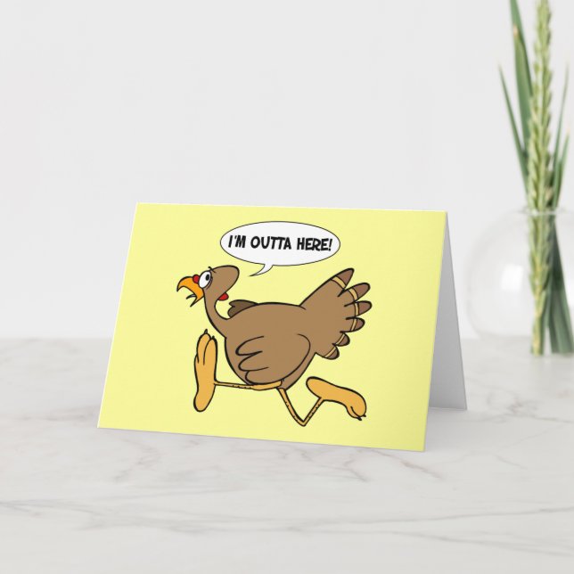 Funny Thanksgiving card (Front)