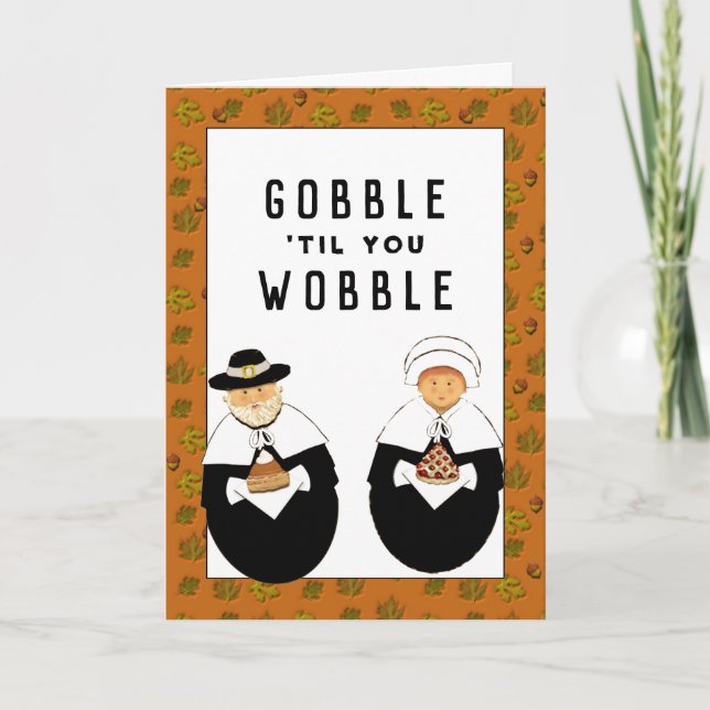 funny Thanksgiving Card (Front)