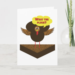 Funny thanksgiving cards - talking turkeys