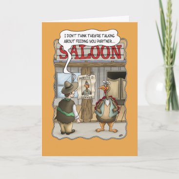 Funny Thanksgiving Cards: Wanted Holiday Card
