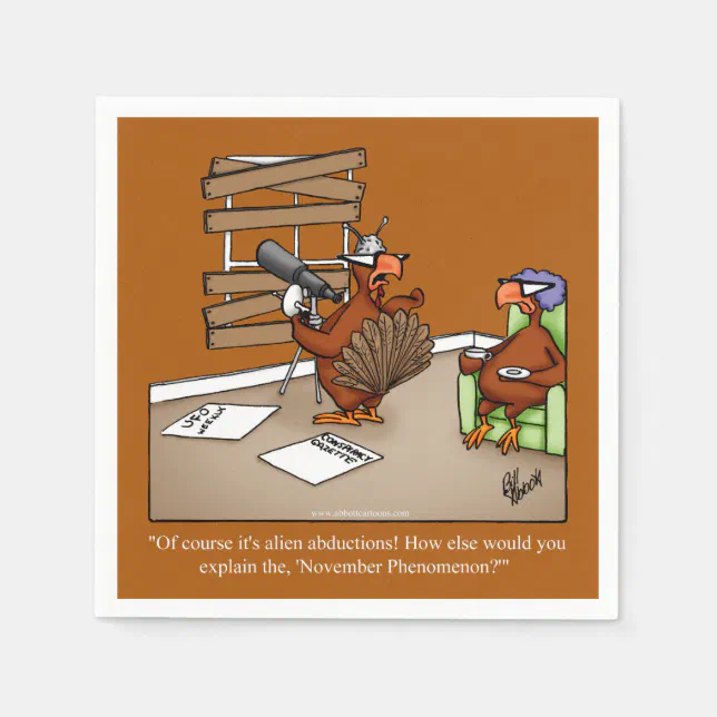 Funny Thanksgiving Cocktail Party Napkins Zazzle