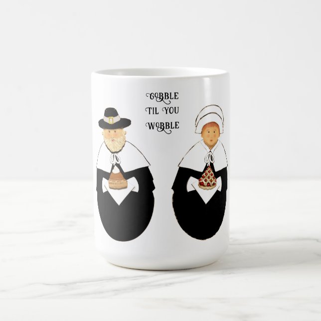 Funny Thanksgiving Coffee Mug (Center)