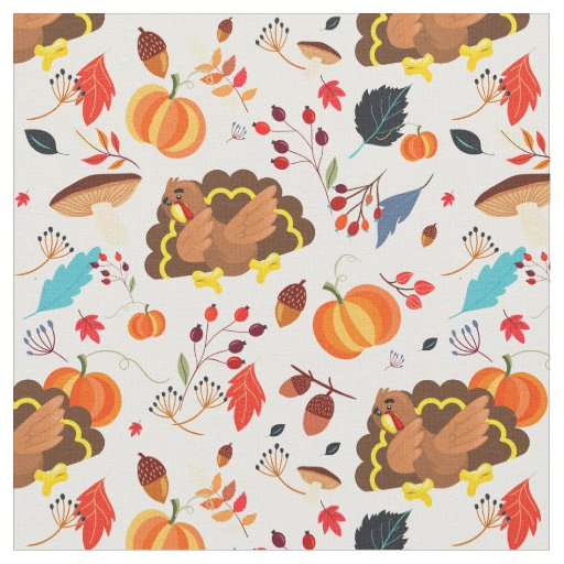 funny thanksgiving dabbing turkeys fabric