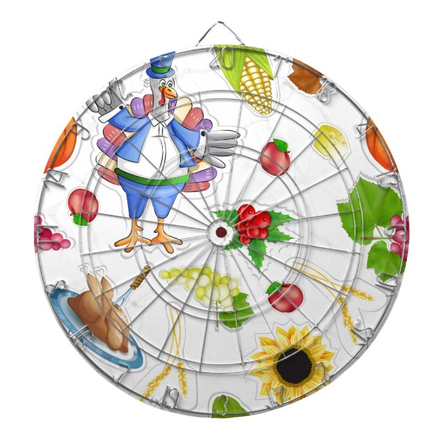 funny thanksgiving dartboard (Front)